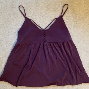 American Eagle Soft and Sexy Sueded tank top